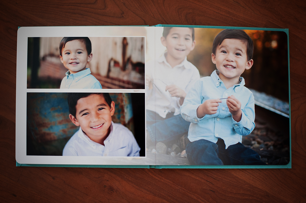 Family Session Custom Album Design