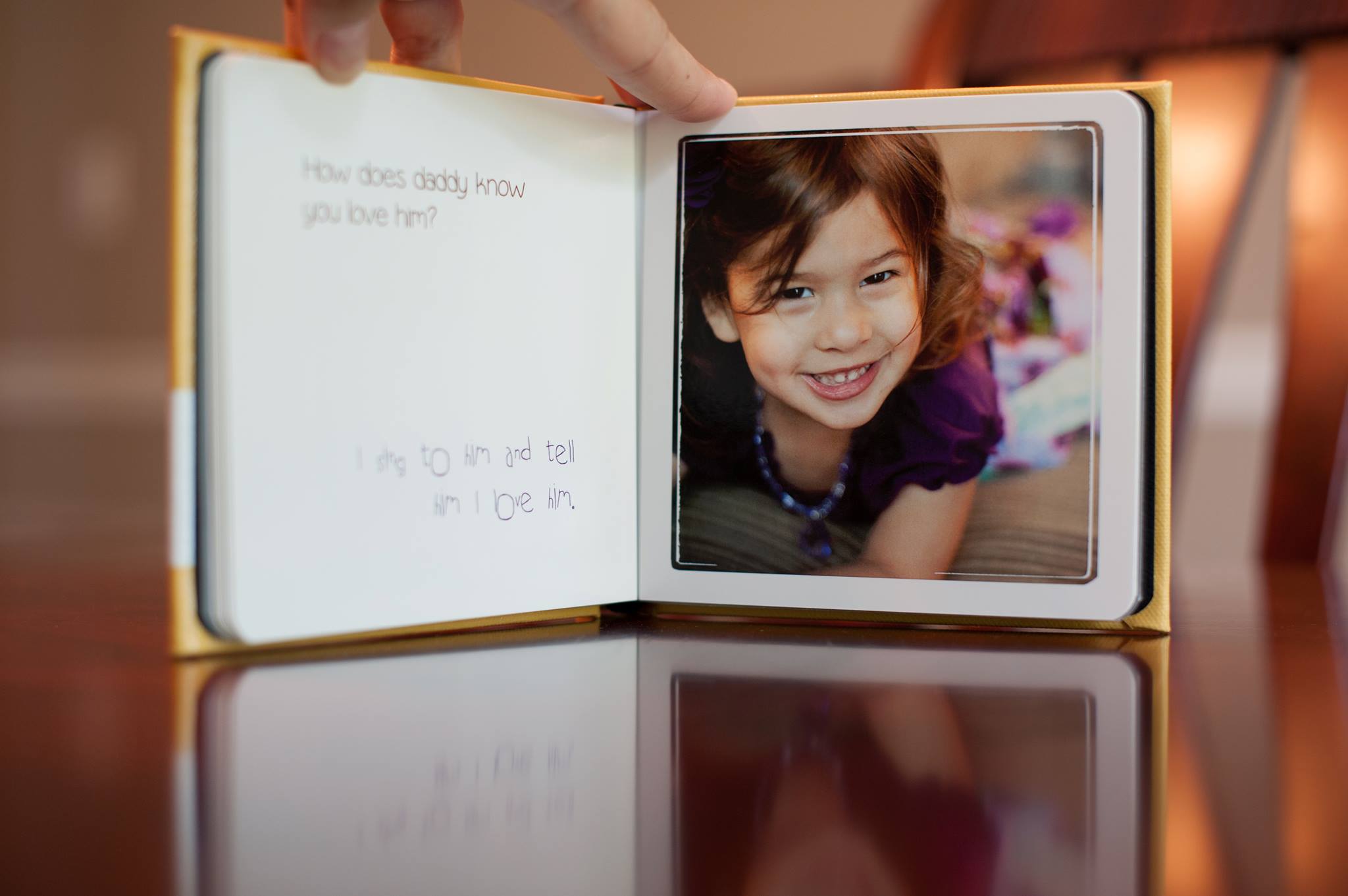 Custom Photography Father's Day Book