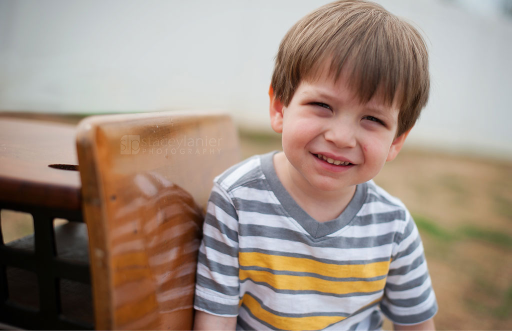 Outdoor Charlotte Preschool Portraits