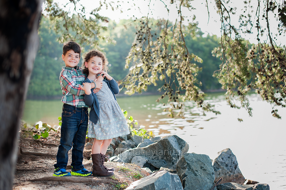 Lake Norman Sibling Poses