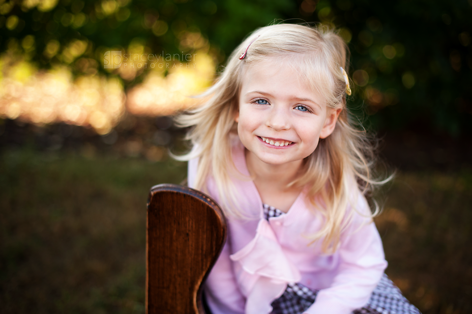 Natural Light Charlotte Preschool Portraits