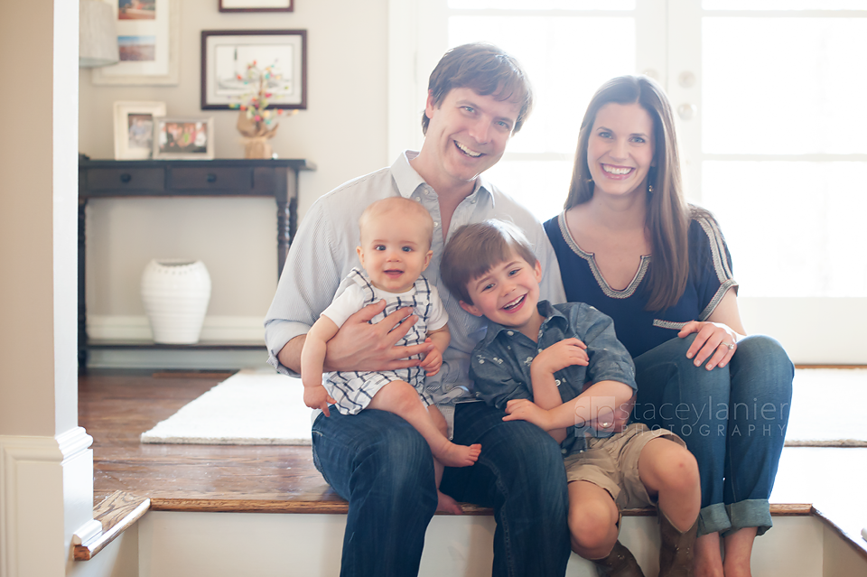 The “A” Family – Relaxed Lake Norman Portrait Photography