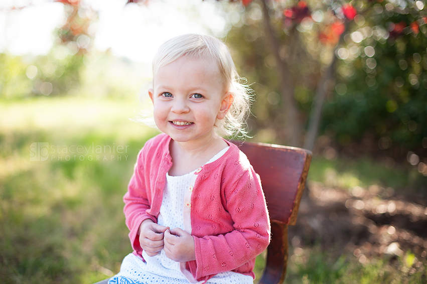 Relaxed Lake Norman Preschool Portraits